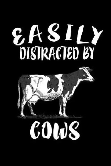 Easily Distracted By Cows: Animal Nature Collection by Marko Marcus