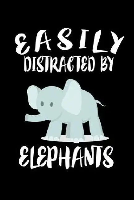 Easily Distracted By Elephants: Animal Nature Collection by Marko Marcus