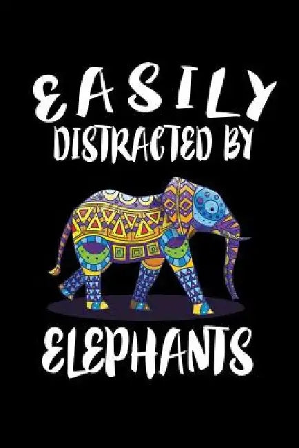 Easily Distracted By Elephants: Animal Nature Collection by Marko Marcus
