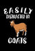 Easily Distracted By Goats: Animal Nature Collection by Marko Marcus
