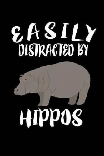Easily Distracted By Hippos: Animal Nature Collection by Marko Marcus