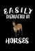 Easily Distracted By Horses: Animal Nature Collection by Marko Marcus