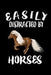 Easily Distracted By Horses: Animal Nature Collection by Marko Marcus