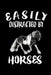Easily Distracted By Horses: Animal Nature Collection by Marko Marcus