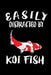 Easily Distracted By Koi Fish: Animal Nature Collection by Marko Marcus