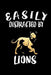 Easily Distracted By Lions: Animal Nature Collection by Marko Marcus