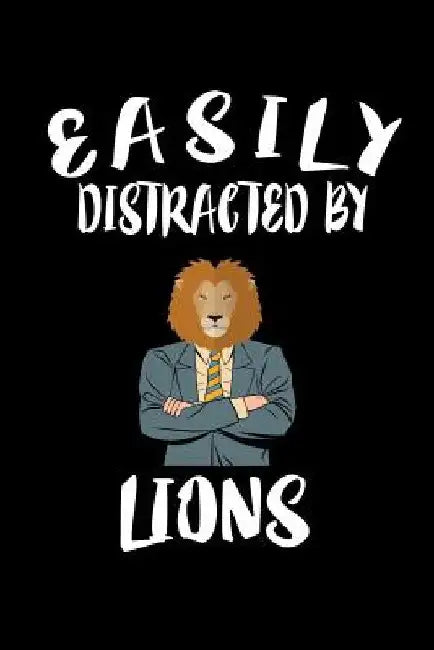 Easily Distracted By Lions: Animal Nature Collection by Marko Marcus