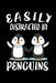 Easily Distracted By Penguins: Animal Nature Collection by Marko Marcus