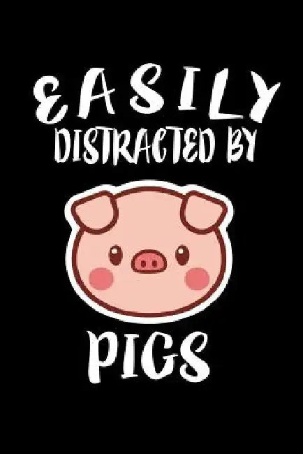 Easily Distracted By Pigs: Animal Nature Collection by Marko Marcus