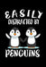 Easily Distracted By Penguins: Animal Nature Collection by Marko Marcus
