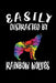 Easily Distracted By Rainbow Wolves: Animal Nature Collection by Marko Marcus