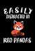 Easily Distracted By Red Pandas: Animal Nature Collection by Marko Marcus