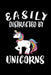 Easily Distracted By Unicorns: Animal Nature Collection by Marko Marcus