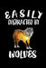 Easily Distracted By Wolves: Animal Nature Collection by Marko Marcus