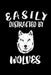 Easily Distracted By Wolves: Animal Nature Collection by Marko Marcus