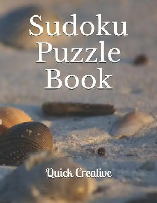 Sudoku Puzzle Book: Beach Edition featuring 300 Sudoku Puzzles and Answers by Quick Creative