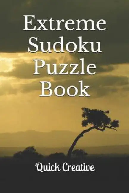 Extreme Sudoku Puzzle Book: 16 x 16 Mega Sudoku featuring 50 HARD Sudoku Puzzles and Answers by Quick Creative