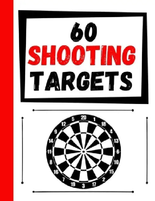 60 Shooting Targets: Large Paper Perfect for Rifles / Firearms / BB / AirSoft / Pistols / Archery & Pellet Guns by Practice Targets
