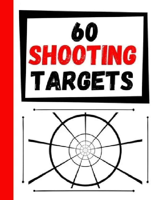 60 Shooting Targets: Large Paper Perfect for Rifles / Firearms / BB / AirSoft / Pistols / Archery & Pellet Guns by Practice Targets