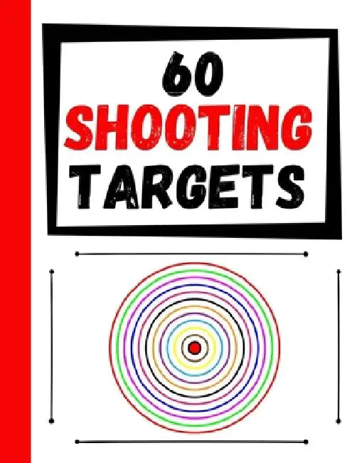 60 Shooting Targets: Large Paper Perfect for Rifles / Firearms / BB / AirSoft / Pistols / Archery & Pellet Guns by Practice Targets