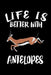 Life Is Better With Antelopes: Animal Nature Collection by Marko Marcus