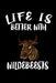 Life Is Better With Wildebeests: Animal Nature Collection by Marko Marcus