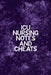 ICU Nursing Notes and Cheats: Funny Nursing Theme Notebook - Includes: Quotes From My Patients and Coloring Section - Graduation And Appreciation Gi by Julia L. Destephen