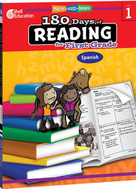 180 Days of Reading for First Grade - (Spanish): Practice, Assess, Diagnose by Suzanne I. Barchers