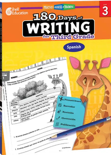 180 Days of Writing for Third Grade (Spanish): Practice, Assess, Diagnose by Kristi Sturgeon