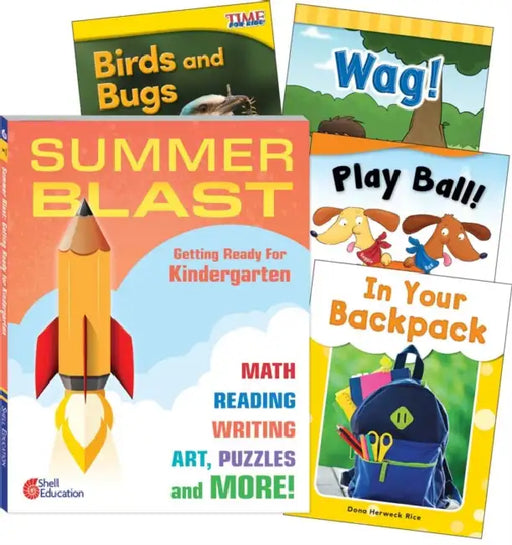 Learn-At-Home: Summer Reading Bundle Grade K: 5-Book Set by Multiple Authors