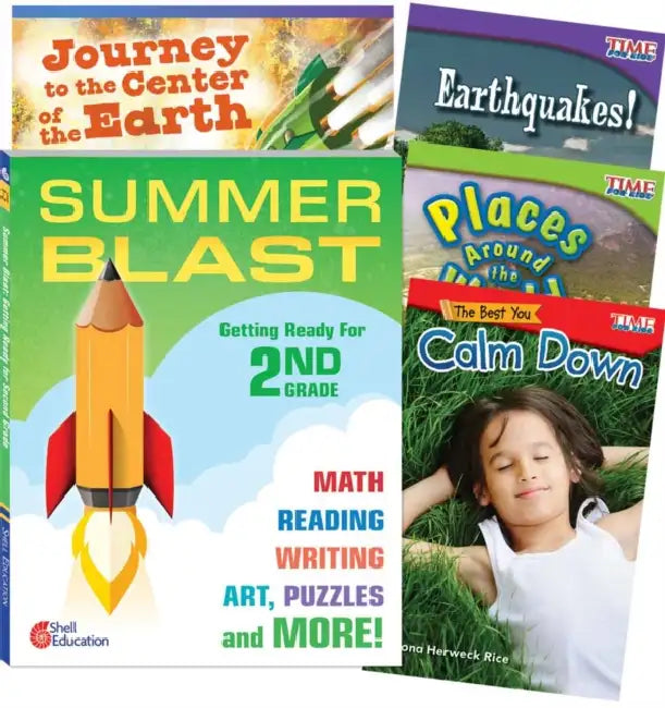 Learn-At-Home: Summer Reading Bundle Grade 2: 5-Book Set by Multiple Authors