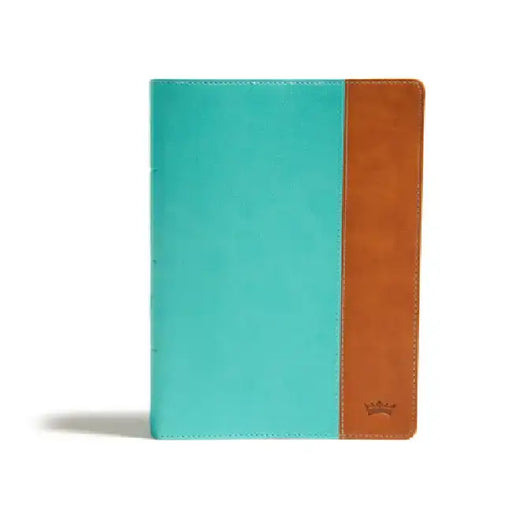 CSB Tony Evans Study Bible, Teal/Earth Leathertouch, Indexed: Advancing God's Kingdom Agenda by Tony Evans