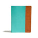 CSB Tony Evans Study Bible, Teal/Earth Leathertouch, Indexed: Advancing God's Kingdom Agenda by Tony Evans