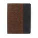 CSB Men of Character Bible, Brown/Black Leathertouch by Gene A. Getz, Csb Bibles by Holman