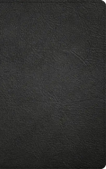 KJV Single-Column Personal Size Bible, Black Genuine Leather by Holman Bible Publishers