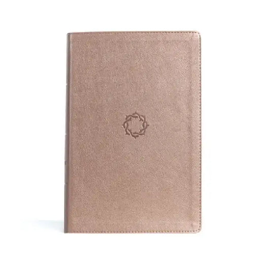 KJV Essential Teen Study Bible, Rose Gold Leathertouch by Holman Bible Staff
