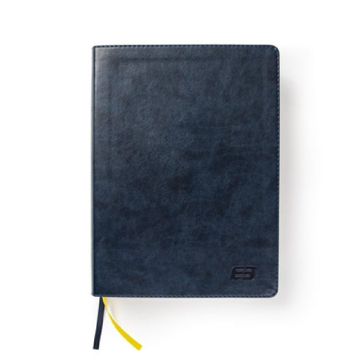 CSB E3 Discipleship Bible, Navy Leathertouch, Indexed by Fellowship of Christian Athletes, Csb Bibles by Holman