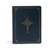 CSB Ancient Faith Study Bible, Navy Leathertouch by Holman Bible Staff
