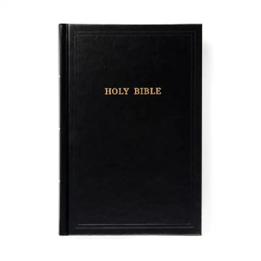 KJV Pew Bible, Black Hardcover: Holy Bible by Holman Bible Publishers