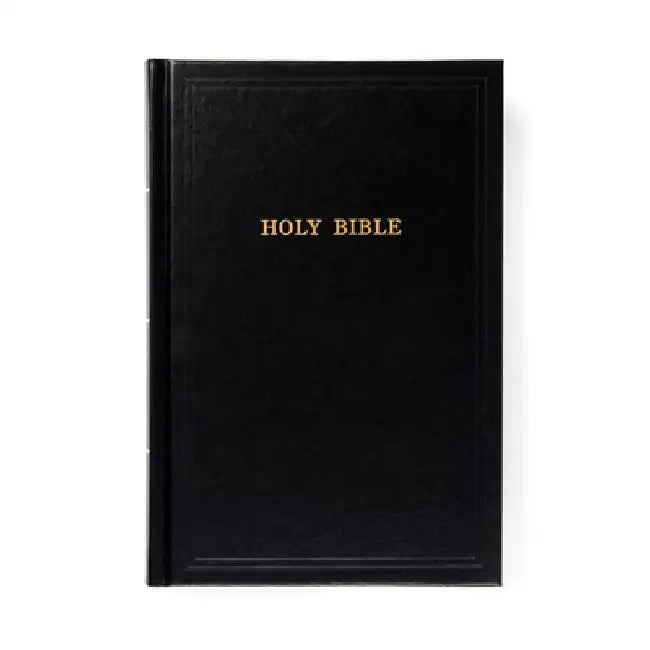 KJV Pew Bible, Black Hardcover: Holy Bible by Holman Bible Publishers