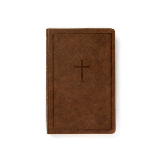 KJV Personal Size Bible, Brown Leathertouch by Holman Bible Publishers