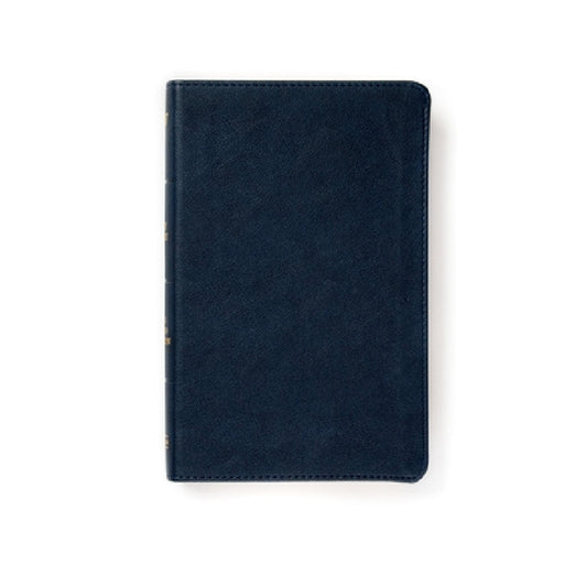 KJV Personal Size Bible, Navy Leathertouch by Holman Bible Publishers