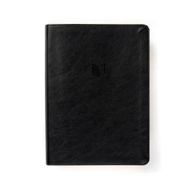 CSB She Reads Truth Bible, Black Leathertouch, Indexed by Raechel Myers