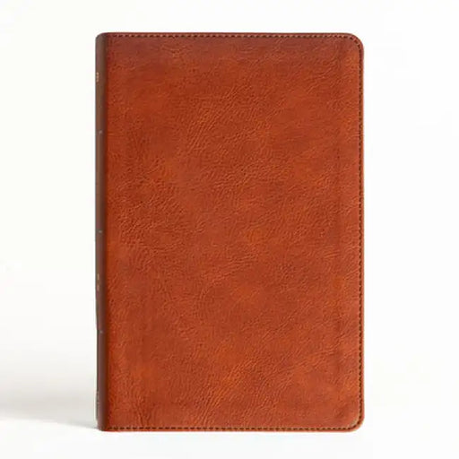 NASB Large Print Personal Size Reference Bible, Burnt Sienna Leathertouch by Holman Bible Publishers