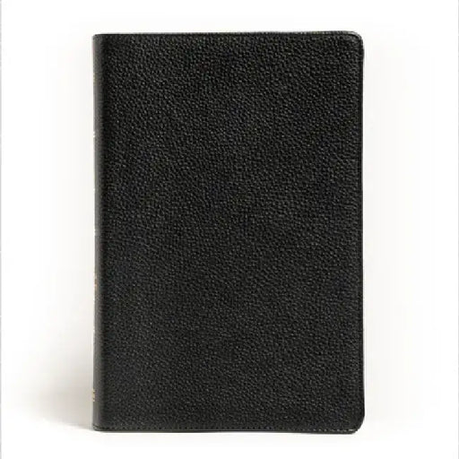NASB Large Print Personal Size Reference Bible, Black Genuine Leather by Holman Bible Publishers