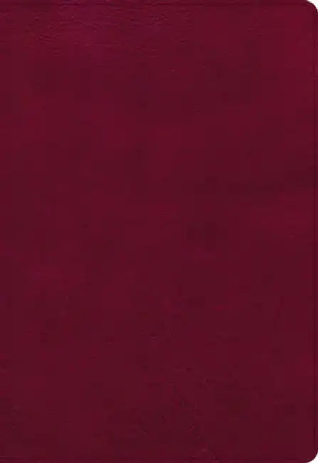 NASB Super Giant Print Reference Bible, Burgundy Leathertouch by Holman Bible Publishers