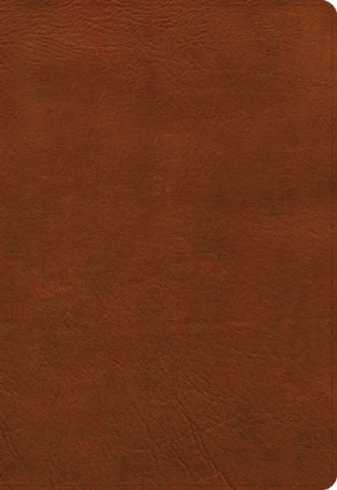 NASB Super Giant Print Reference Bible, Burnt Sienna Leathertouch by Holman Bible Publishers