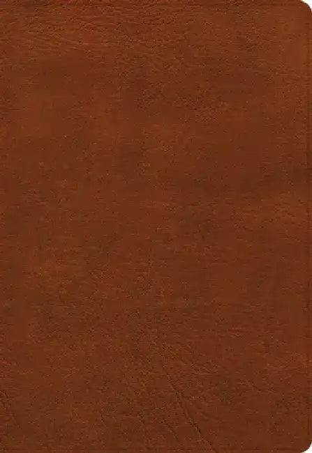 NASB Super Giant Print Reference Bible, Burnt Sienna Leathertouch by Holman Bible Publishers