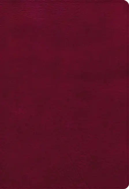 NASB Super Giant Print Reference Bible, Burgundy Leathertouch, Indexed by Holman Bible Publishers