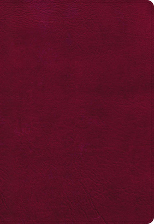NASB Super Giant Print Reference Bible, Burgundy Leathertouch, Indexed by Holman Bible Publishers